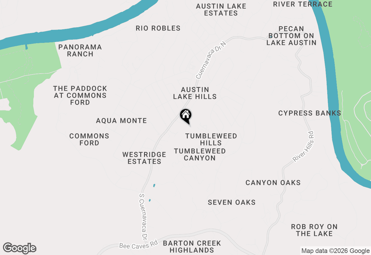 Map of 9110 Marilina Ln, Austin, TX 78733