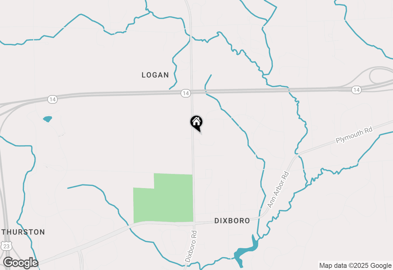 Map of 3616 N Dixboro Road, Ann Arbor, MI 48105