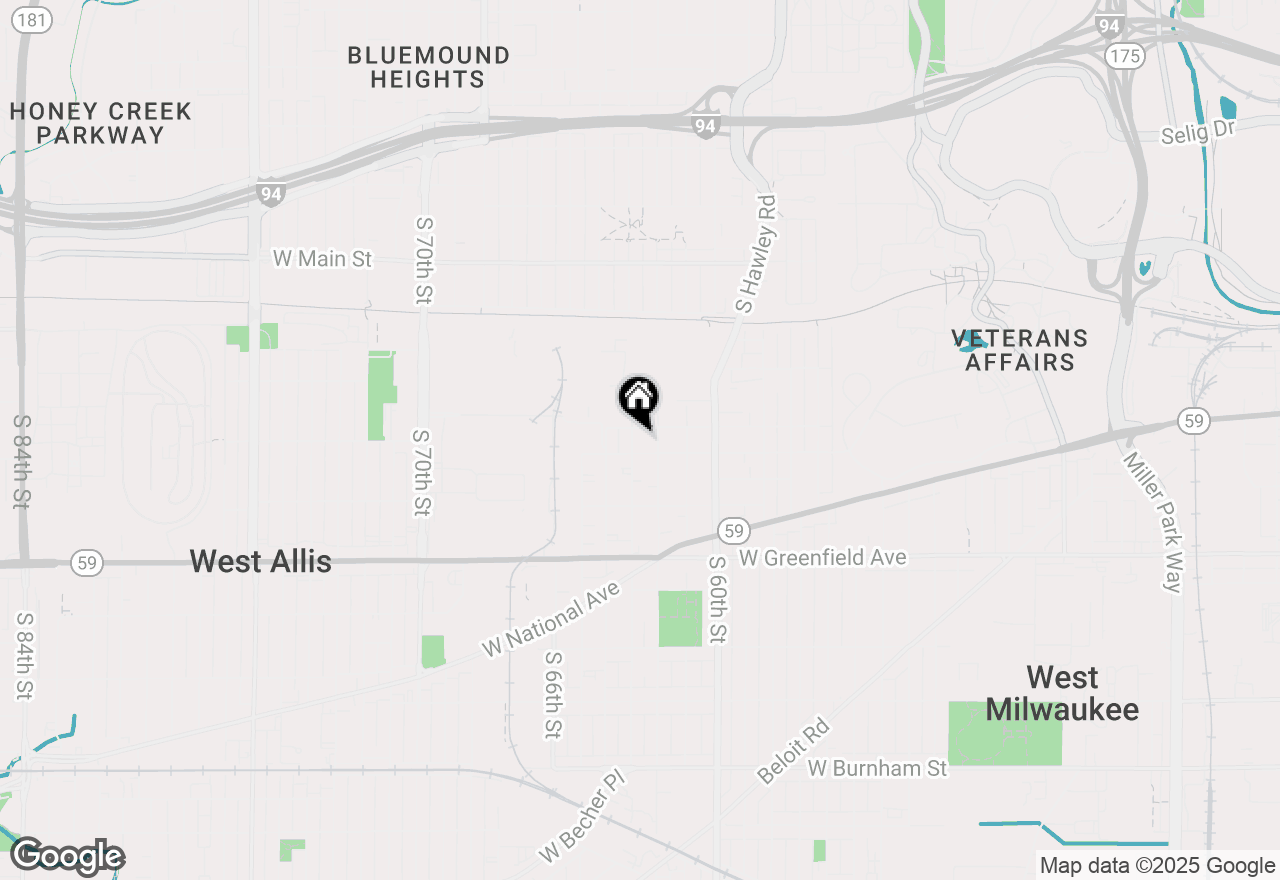 Map of 1014 S 63rd St, West Allis, WI 53214