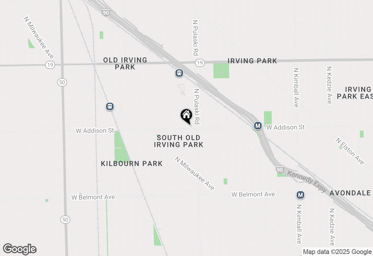 Map of 4038 W Addison Street, Chicago, IL 60641