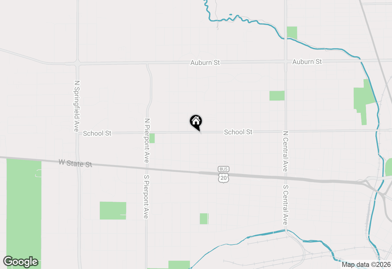 Map of 2706 School Street, Rockford, IL 61101
