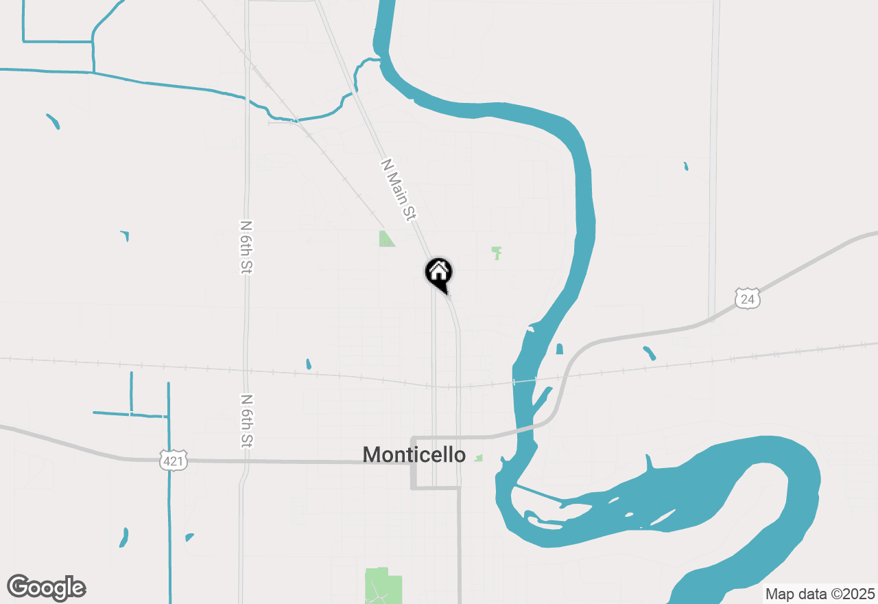 Map of 701 N Illinios Street, Monticello, IN 47960