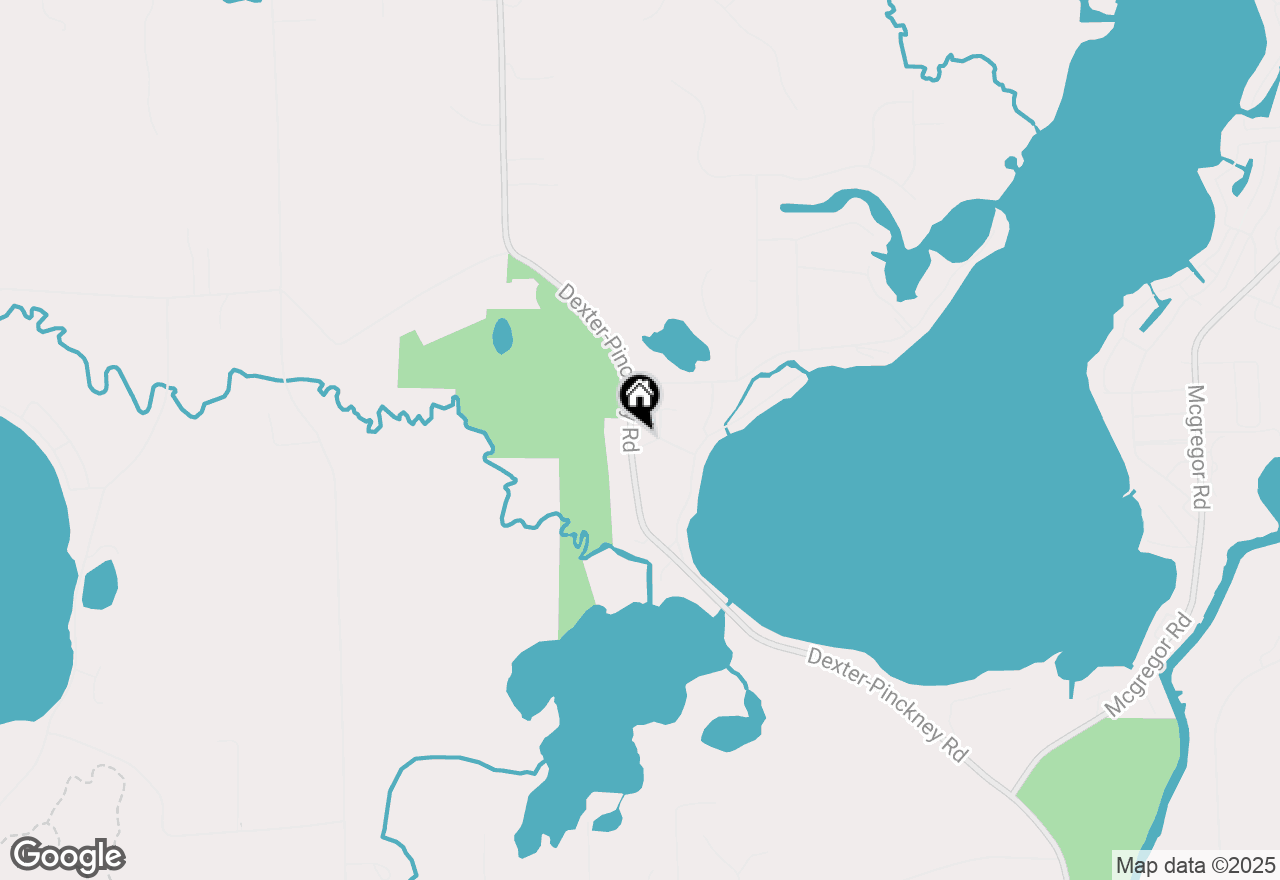 Map of 9792 Willis Road, Pinckney, MI 48169