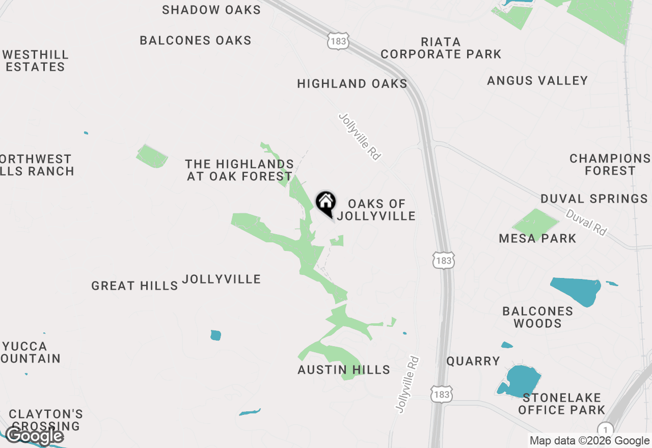 Map of 5709 Tahoma Pl, Austin, TX 78759
