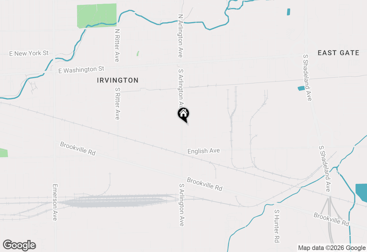 Map of 365 S Arlington Avenue, Indianapolis, IN 46219