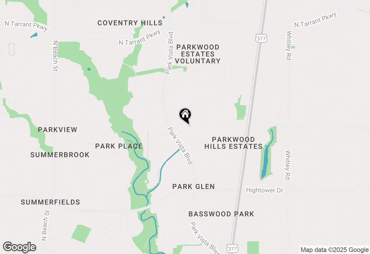 Map of 5428 Lake Powell Drive, Fort Worth, TX 76137