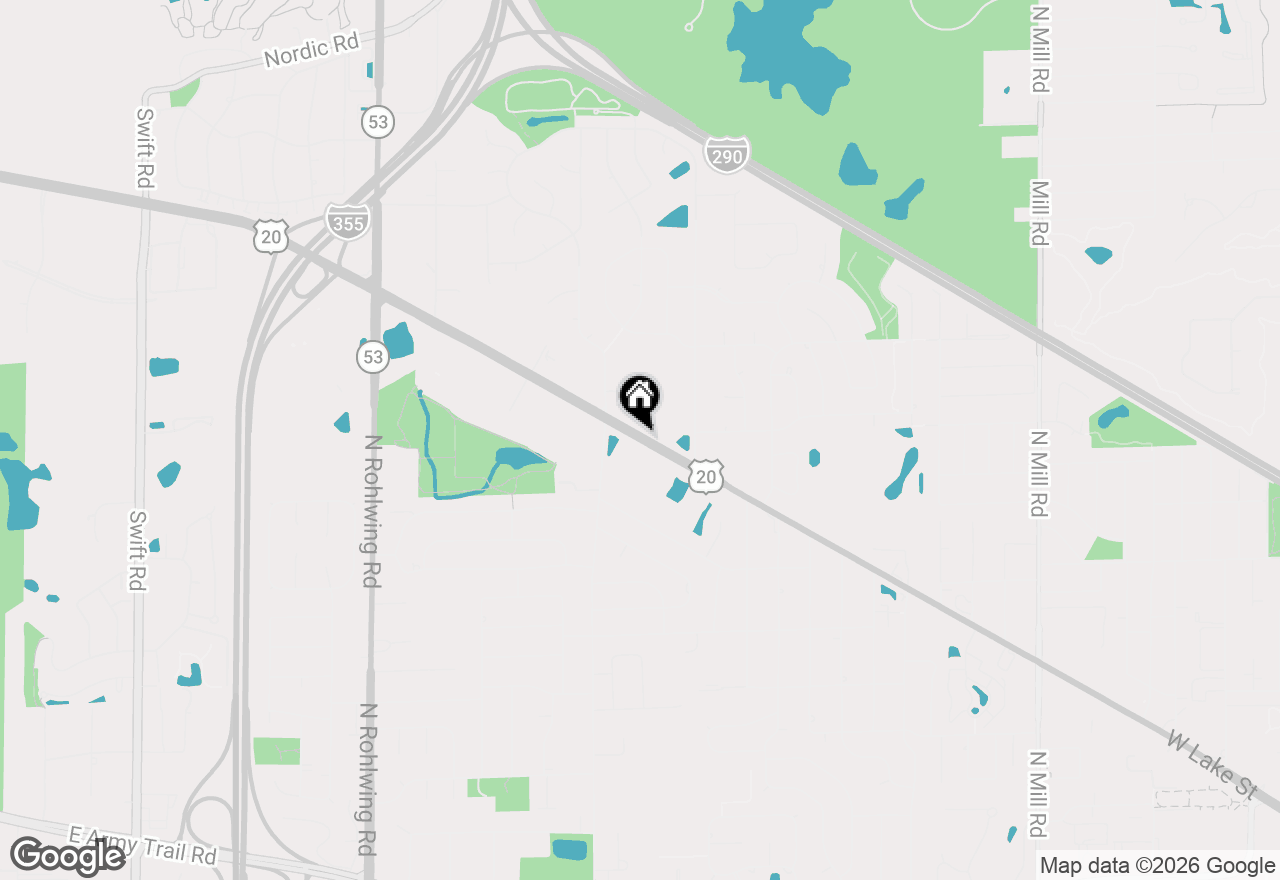 Map of 1259 Lake Street #203, Addison, IL 60101