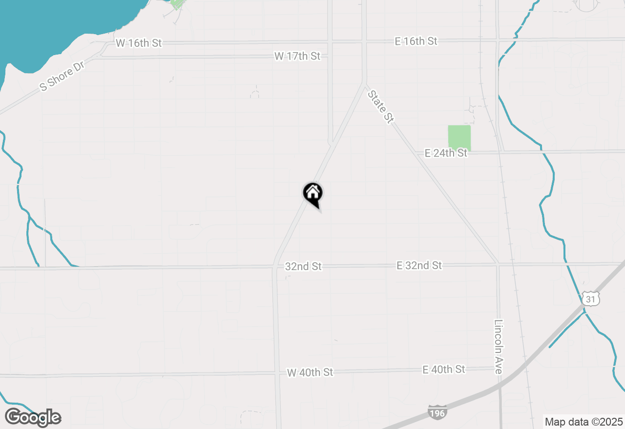 Map of 140 W 28th Street, Holland, MI 49423