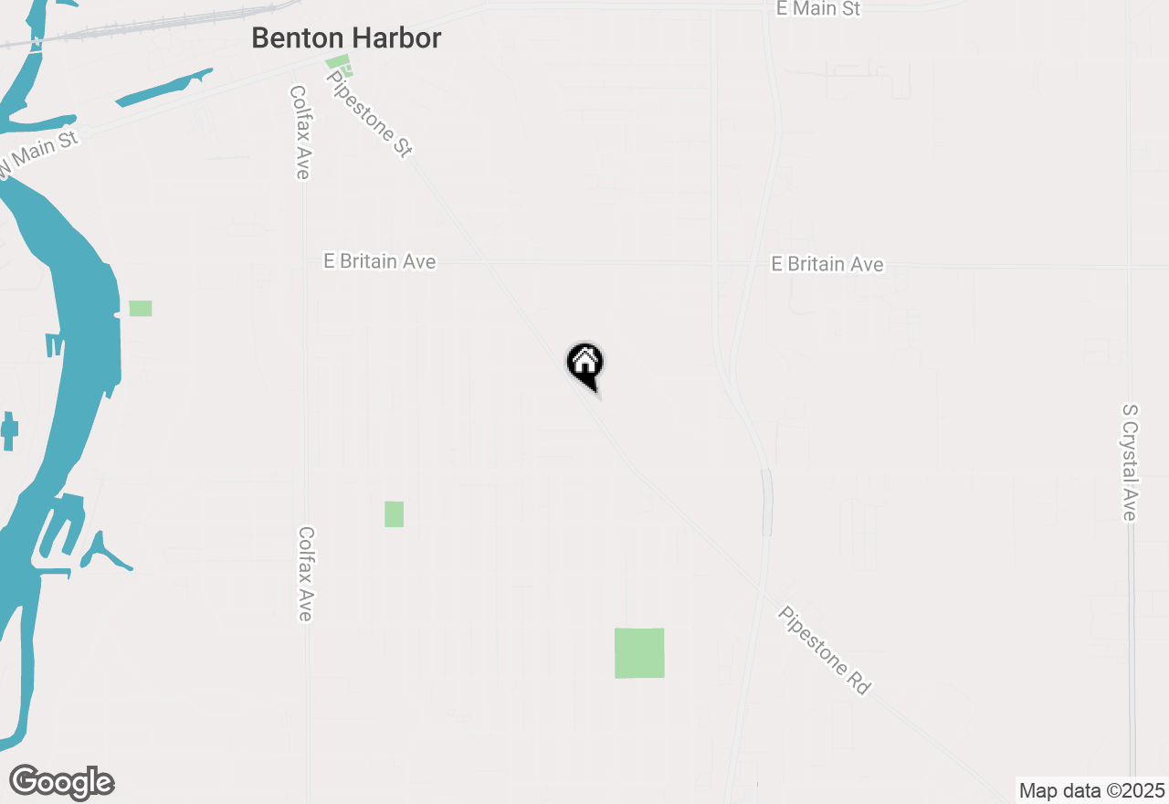 Map of 769 Pipestone Road, Benton Harbor, MI 49022