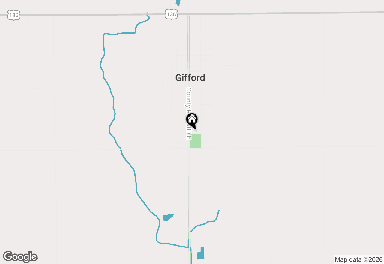 Map of 531 S Main Street, Gifford, IL 61847