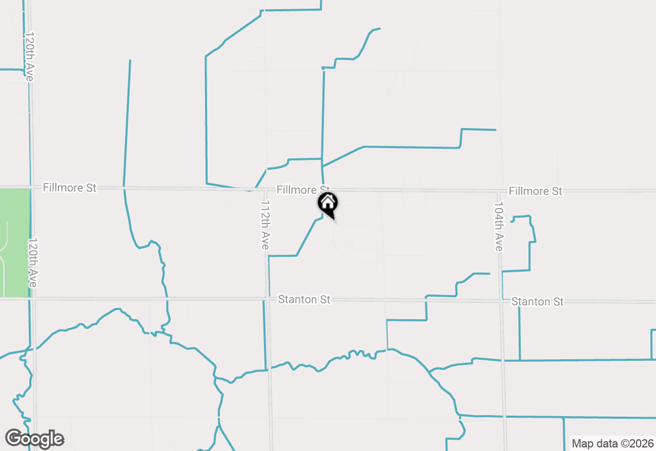 Map of 9479 Jack Pine Drive, West Olive, MI 49460