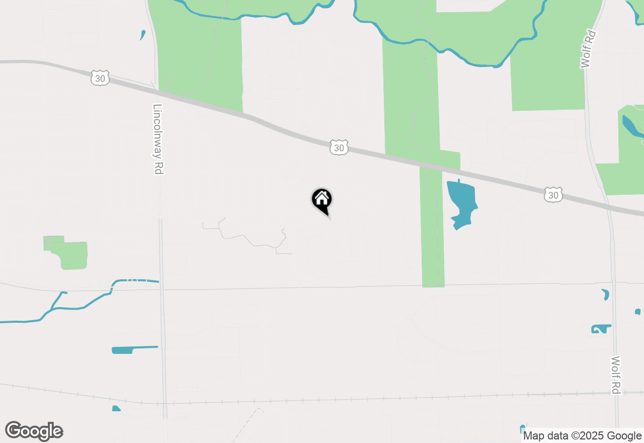 Map of 2758 Bluestone Bay Drive, New Lenox, IL 60451