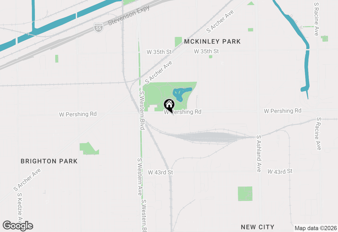 Map of 3931 S Leavitt Street, Chicago, IL 60609