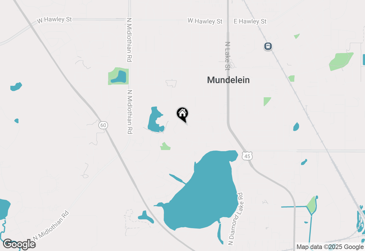 Map of 326 W Hawthorne Boulevard, Mundelein, IL 60060