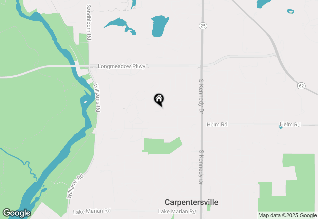 Map of 128 Ensenada Court, Carpentersville, IL 60110