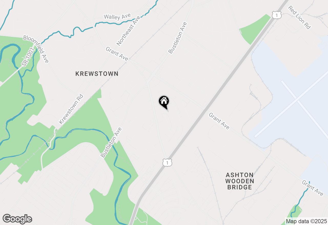 Map of 1868 Nester Street, Philadelphia, PA 19115