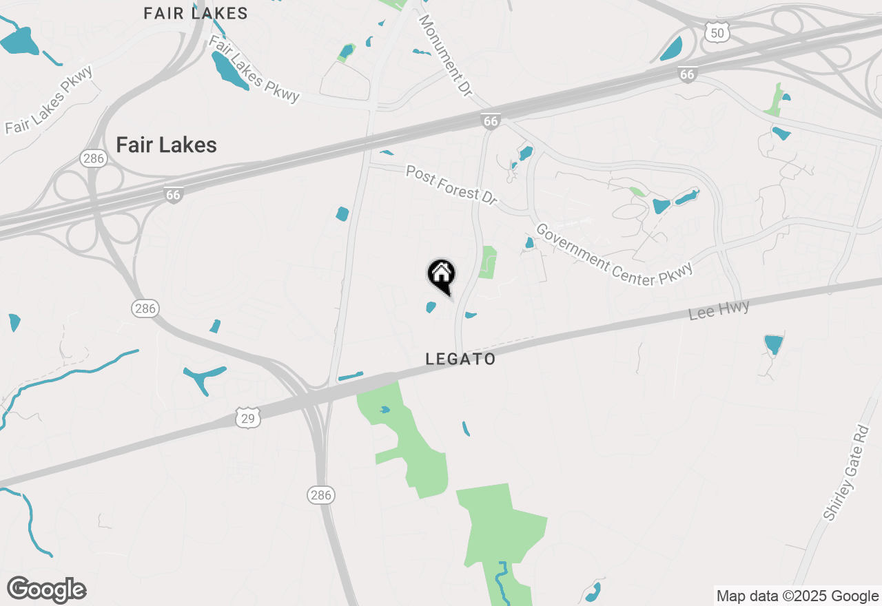 Map of 4668 Carisbrooke Lane, Fairfax, VA 22030