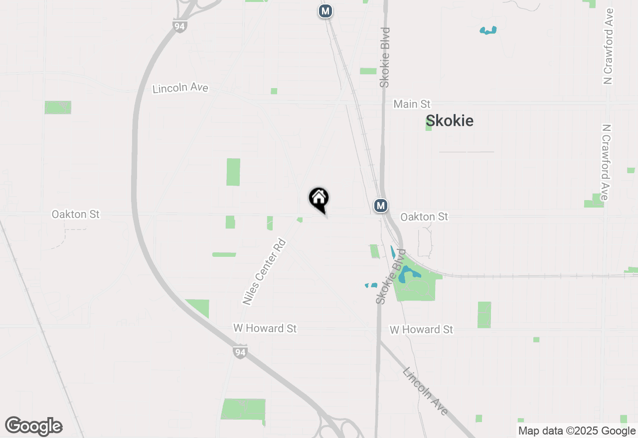 Map of 5009 W Oakton Street #15, Skokie, IL 60077