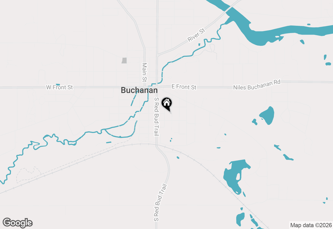 Map of 401 Berrien Street, Buchanan, MI 49107