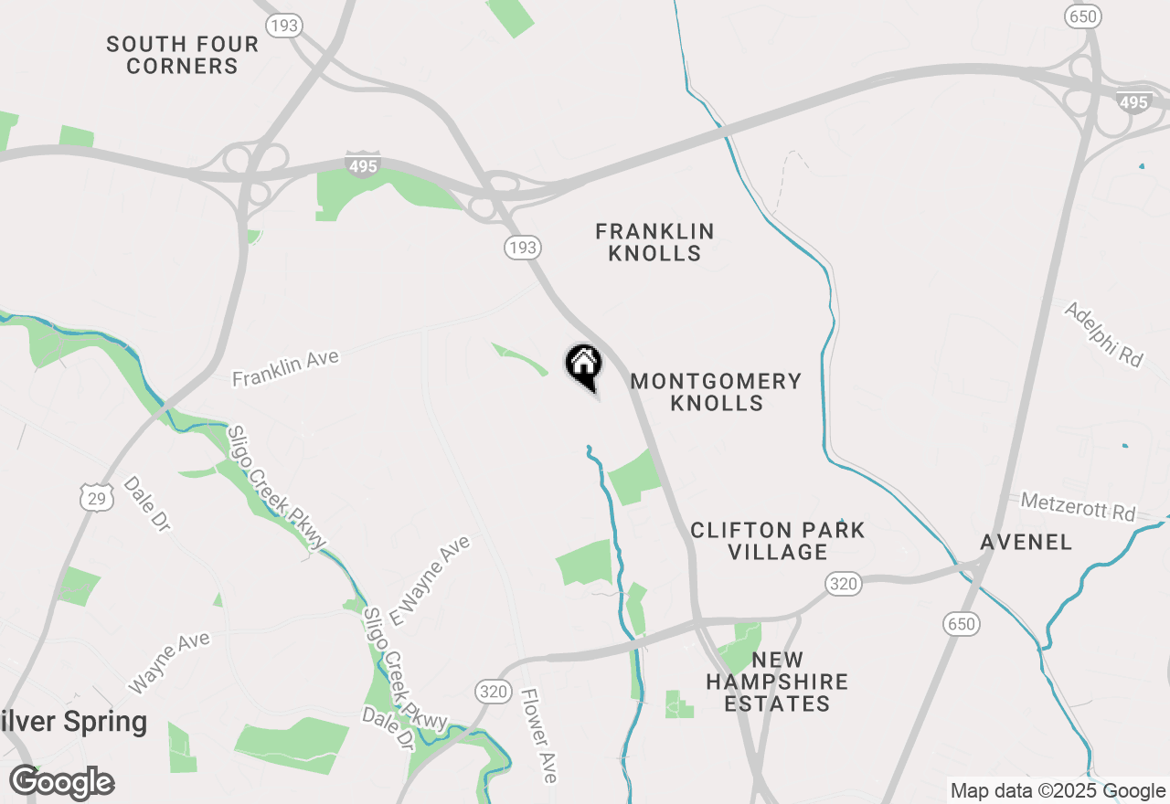 Map of 9302 Long Branch Parkway, Silver Spring, MD 20901