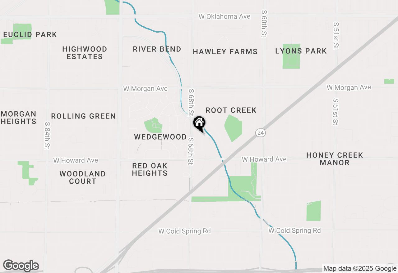 Map of 3737 S 67th St, Milwaukee, WI 53220