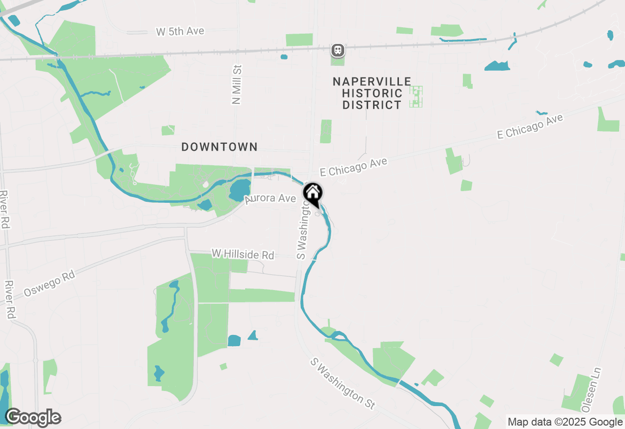 Map of 520 S Washington Street #104, Naperville, IL 60540