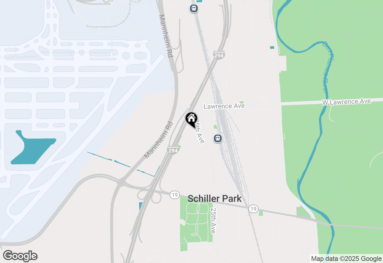 Map of 4621 Scott Street, Schiller Park, IL 60176