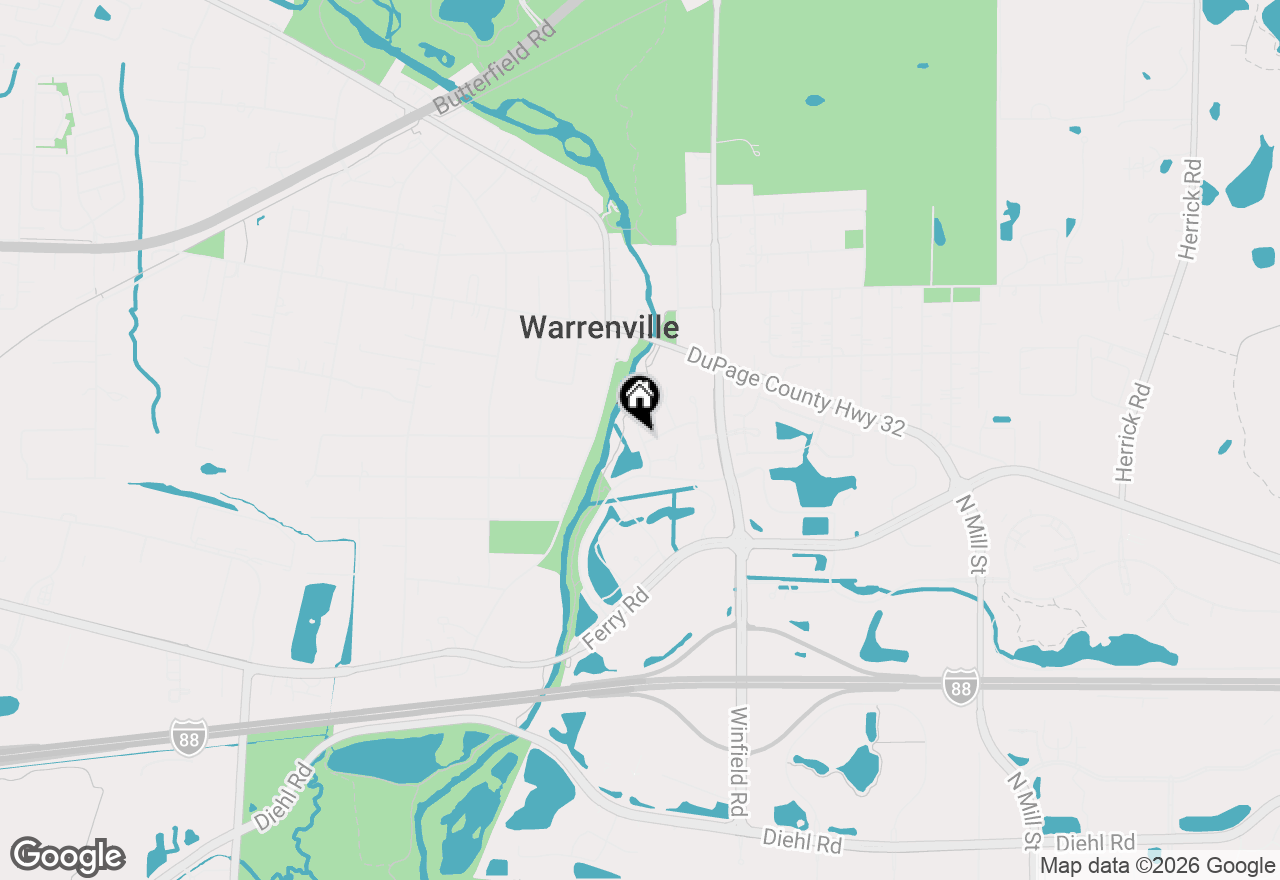 Map of 31603 Kline Circle, Warrenville, IL 60555