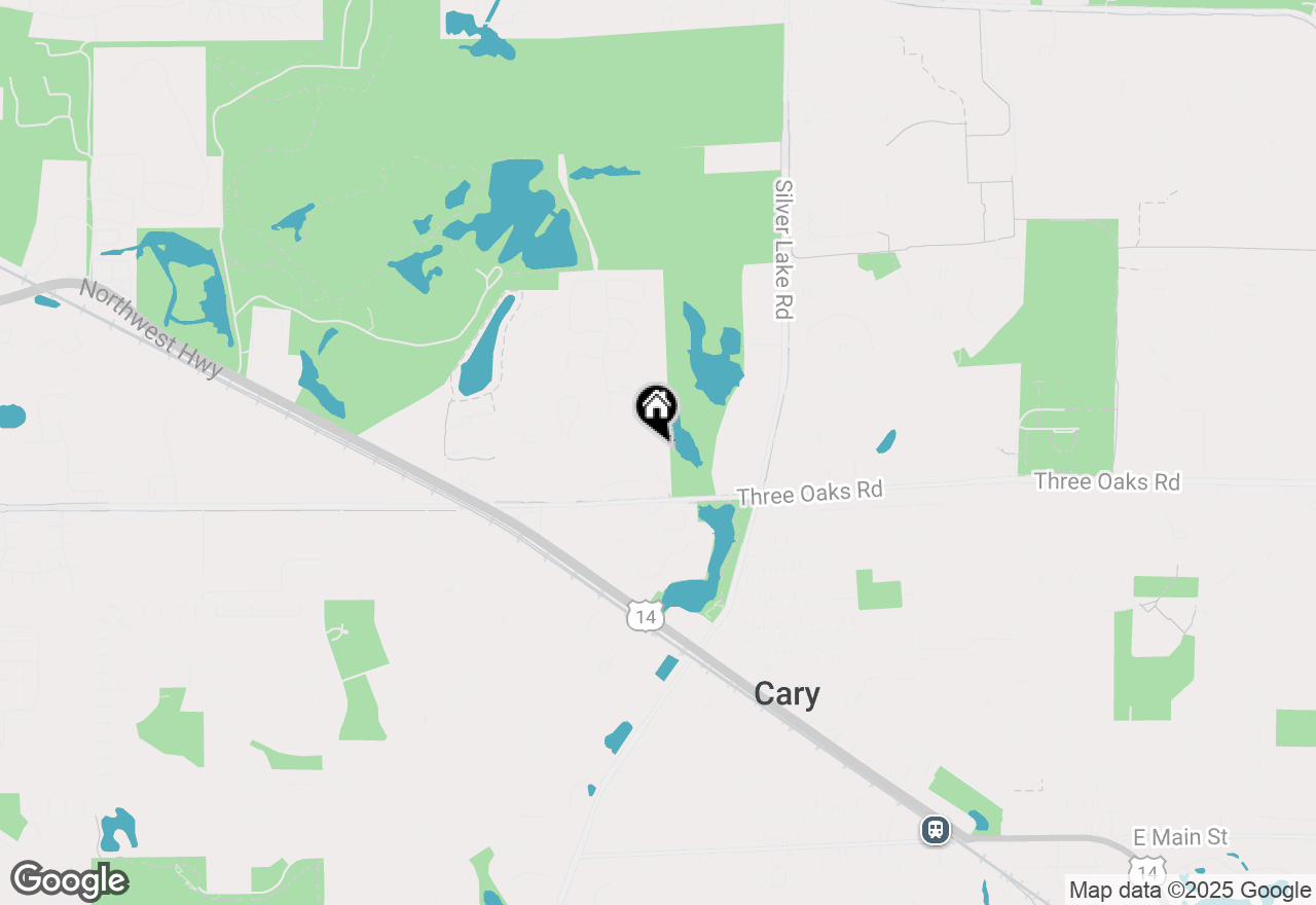 Map of 120 Bright Oaks Circle, Cary, IL 60013
