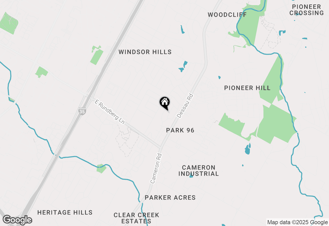 Map of 9705 Marlborough Dr, Austin, TX 78753