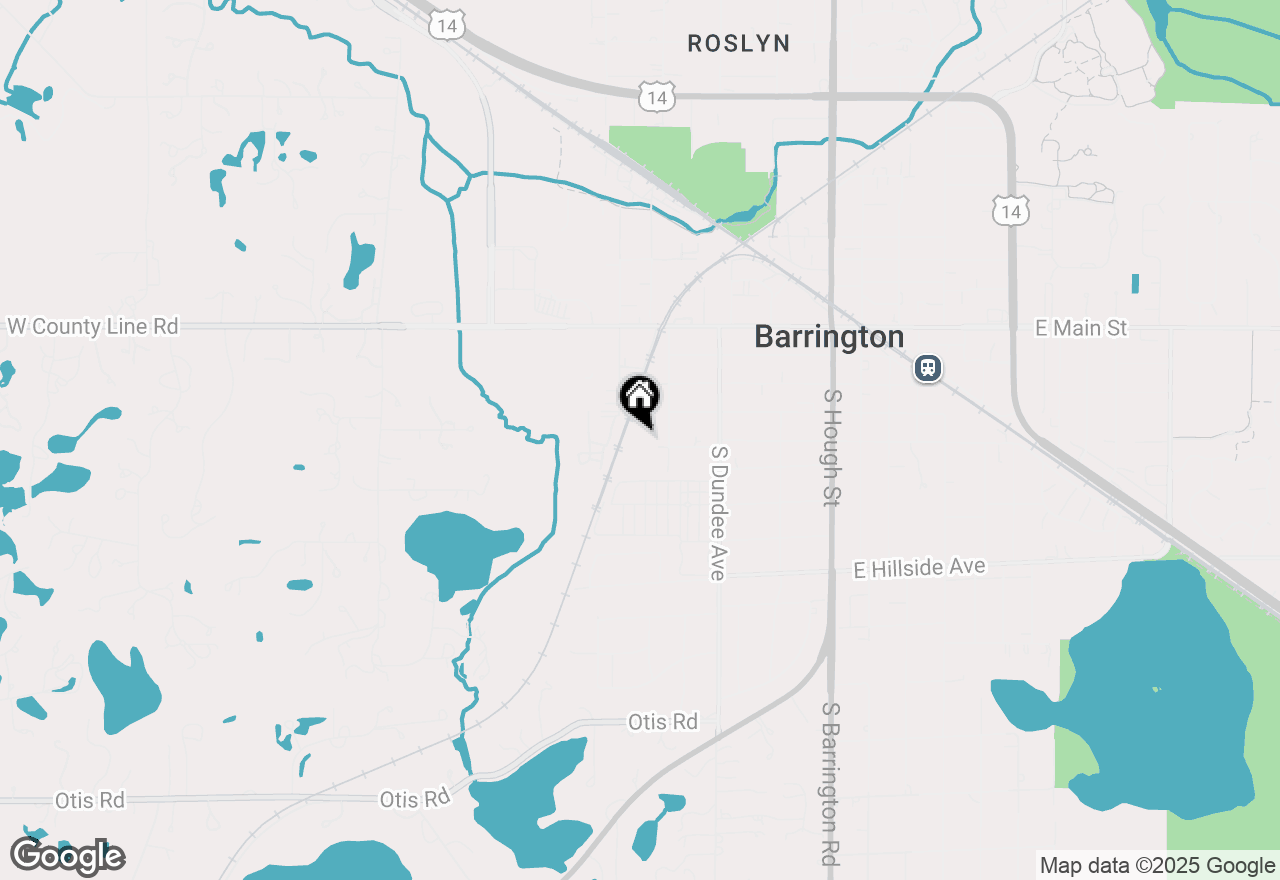 Map of 600 W Russell Street #301, Barrington, IL 60010