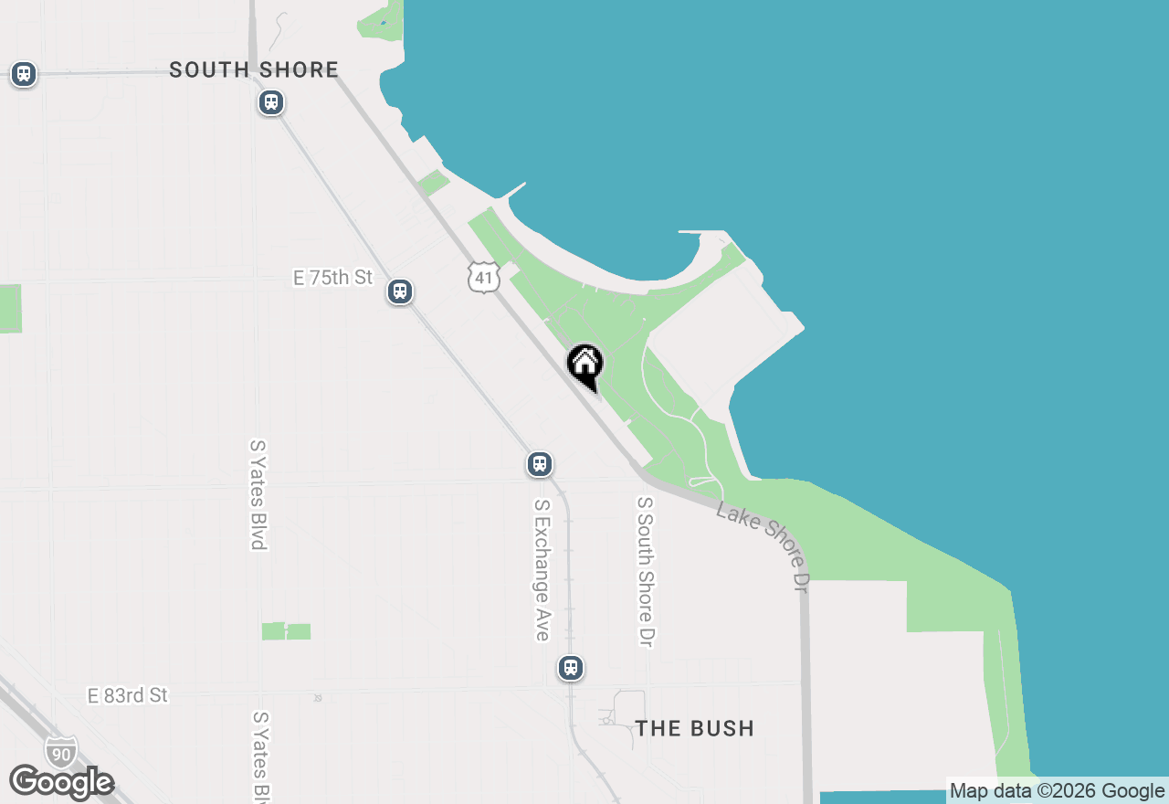 Map of 7815 S South Shore Drive, Chicago, IL 60649