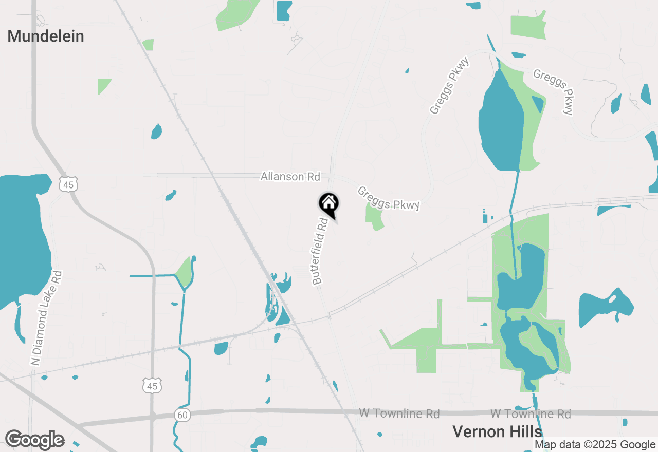 Map of 1434 Maidstone Drive, Vernon Hills, IL 60061