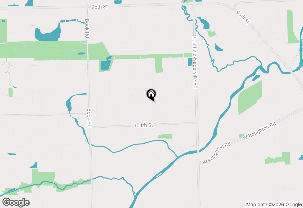 Map of 3743 Caine Drive, Naperville, IL 60564