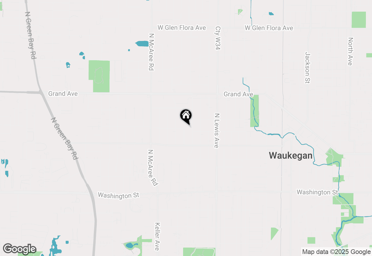 Map of 427 Tiffany Drive, Waukegan, IL 60085