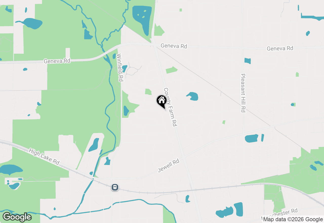 Map of N441 Virginia Street, Winfield, IL 60190