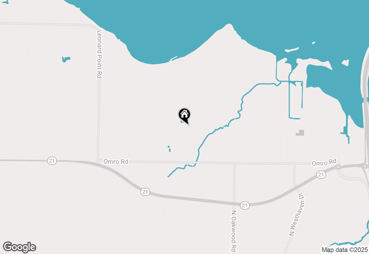 Map of 1384 Tammy Road, Oshkosh, WI 54904