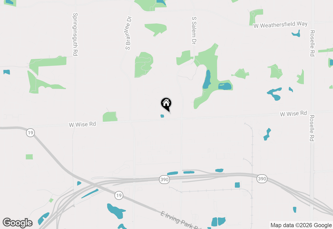 Map of 1187 Foxboro Court #1187, Schaumburg, IL 60193