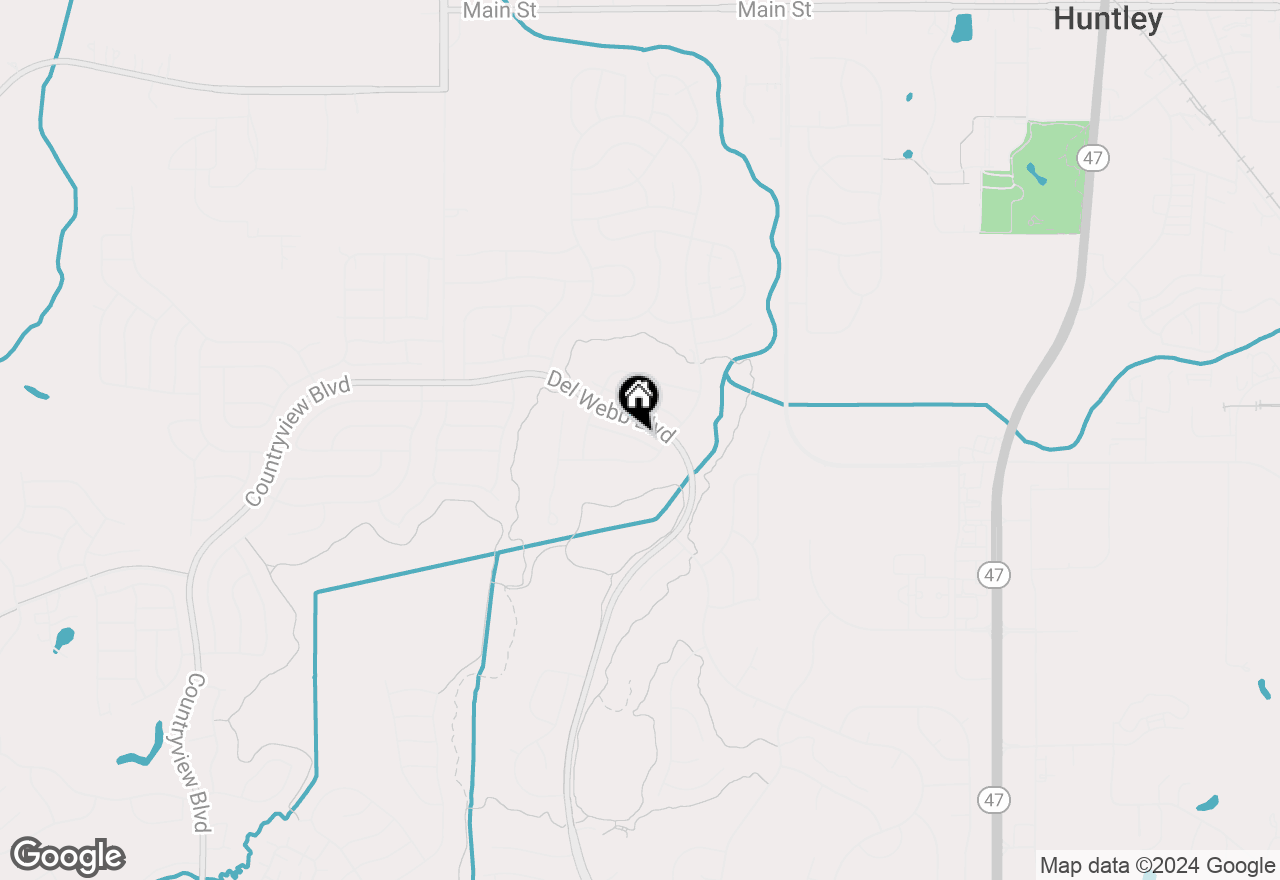 Map of 12893 Willow Creek Lane, Huntley, IL 60142