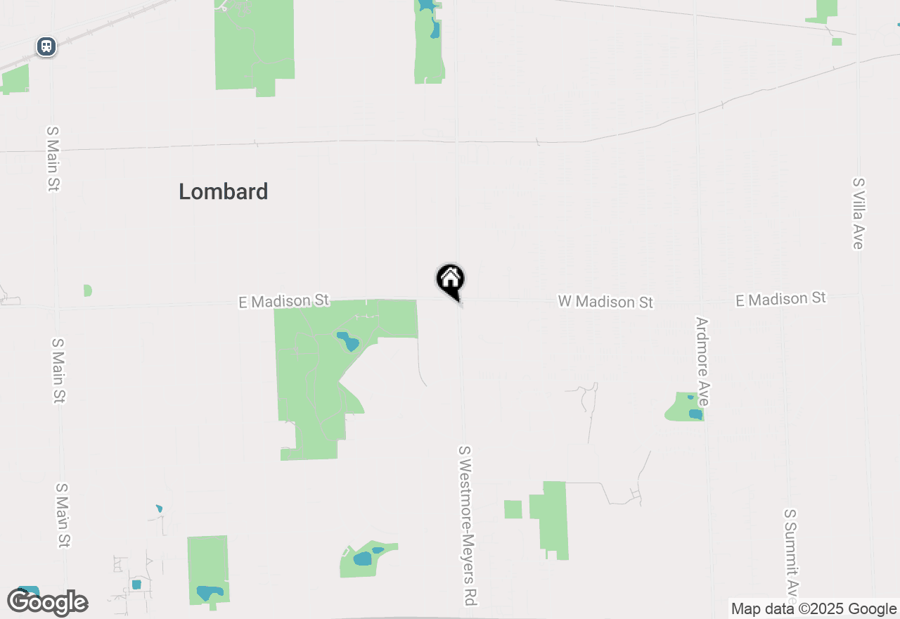 Map of 602 Arthur Drive, Lombard, IL 60148