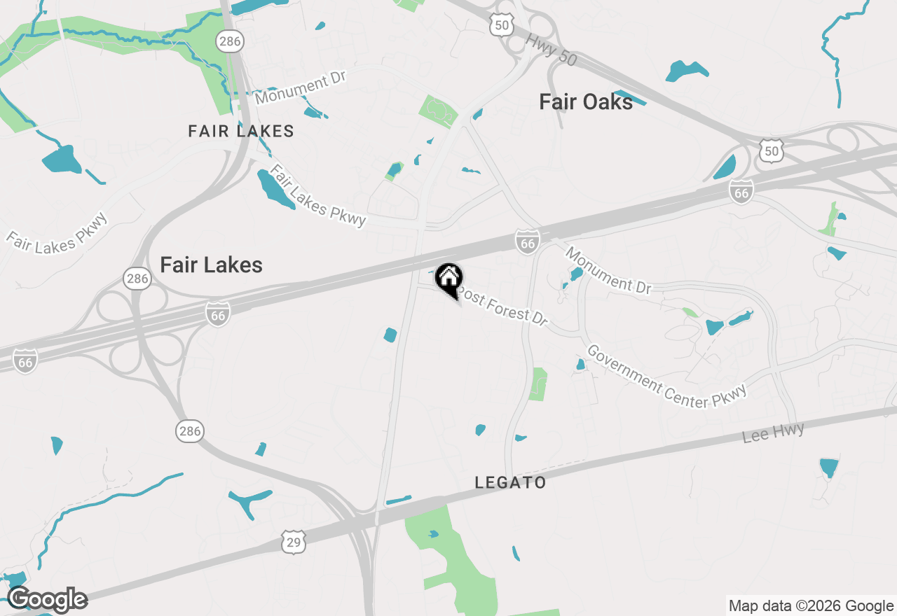 Map of 4507 Plateau Drive, Fairfax, VA 22030