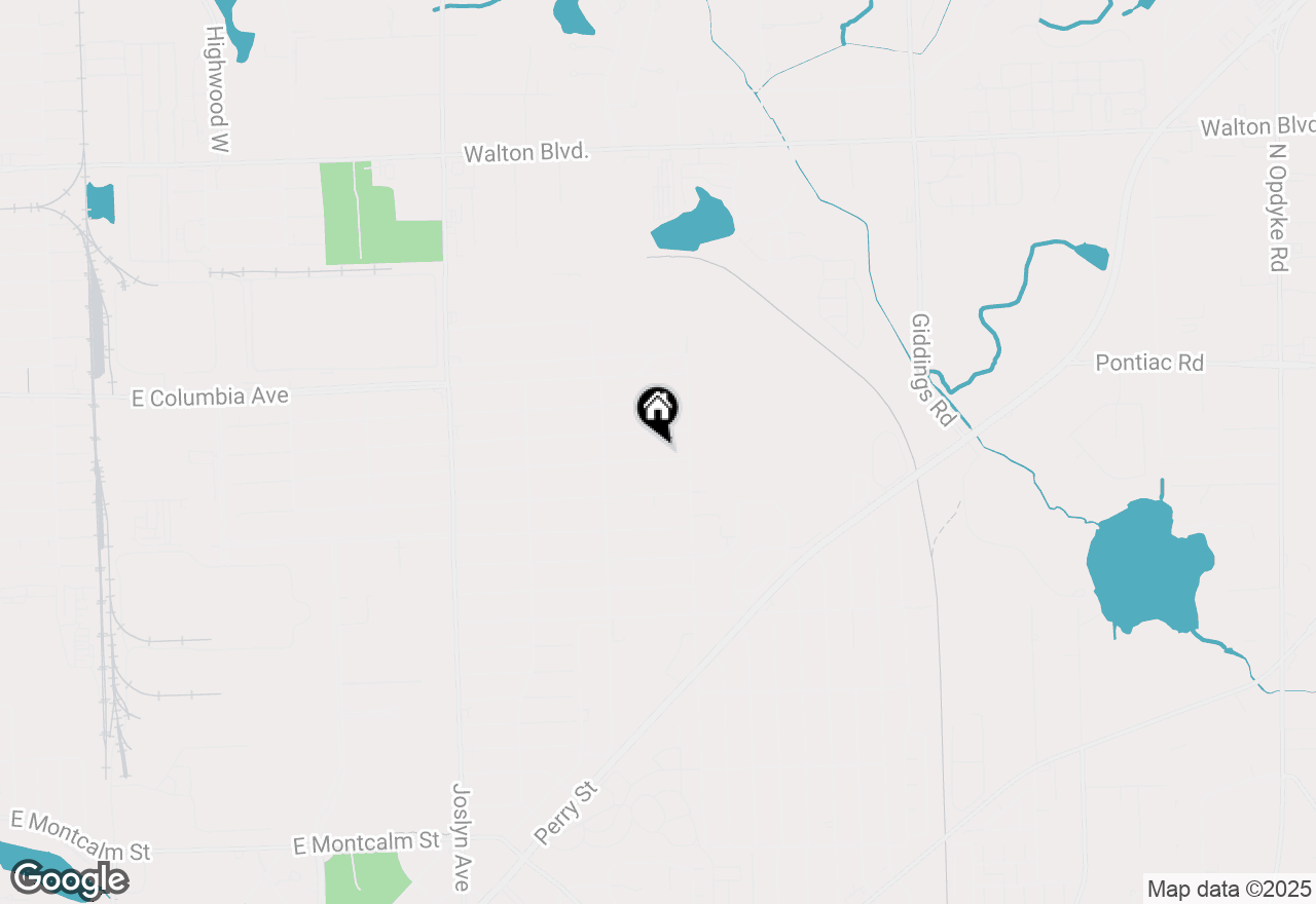 Map of 771 2nd Avenue, Pontiac, MI 48340