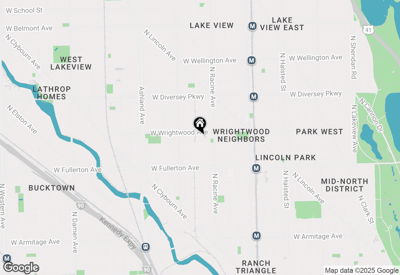 Map of 1250 W Draper Street, Chicago, IL 60614