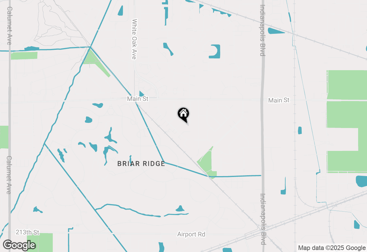 Map of 1241 Willow Lane, Schererville, IN 46375