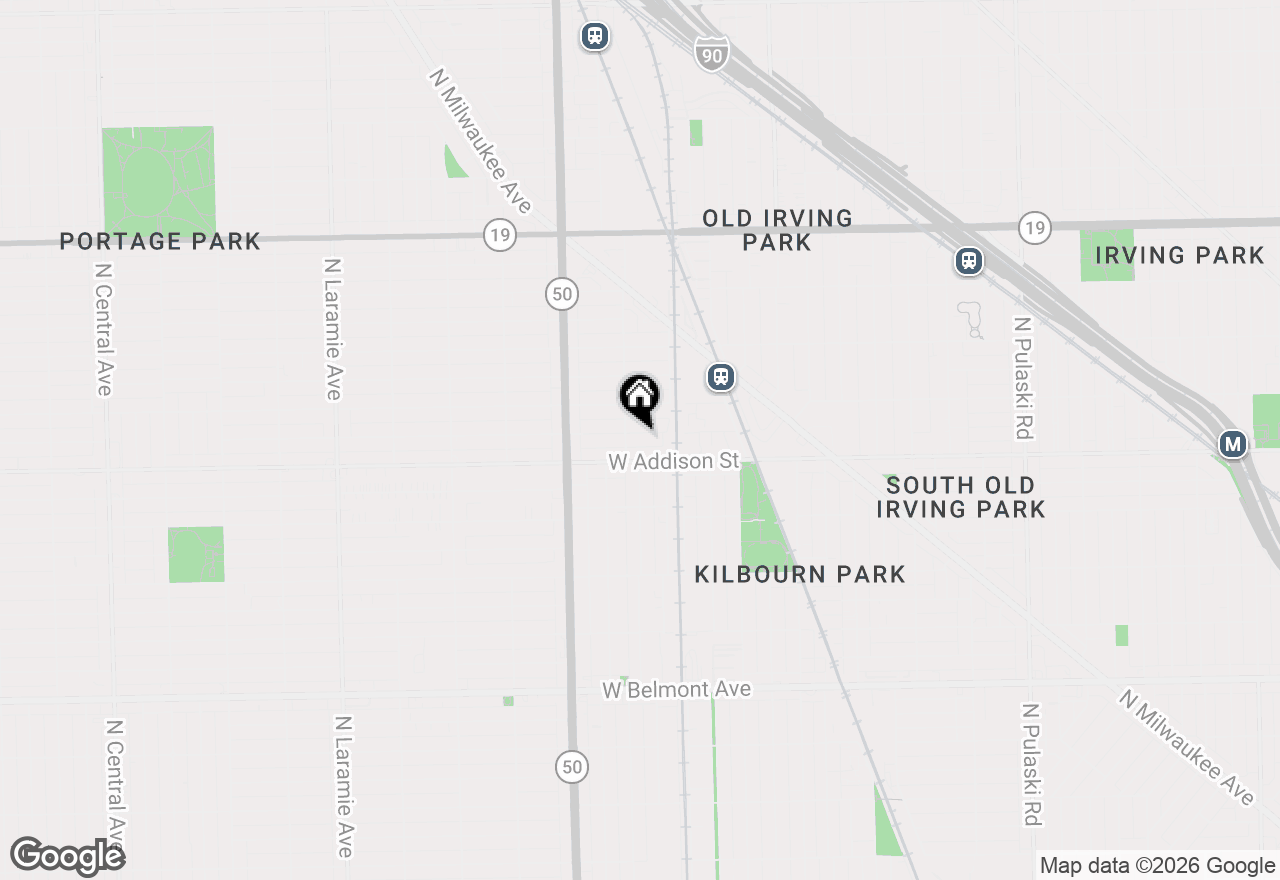 Map of 4637 W Patterson Avenue, Chicago, IL 60641