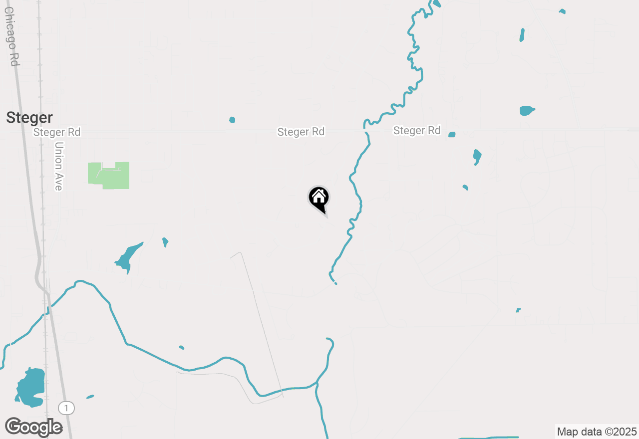Map of 221 Cornwall Drive, Crete, IL 60417