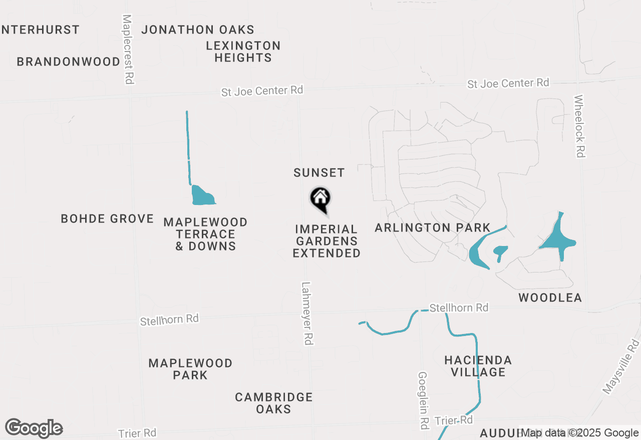 Map of 5002 Canterbury Drive, Fort Wayne, IN 46835