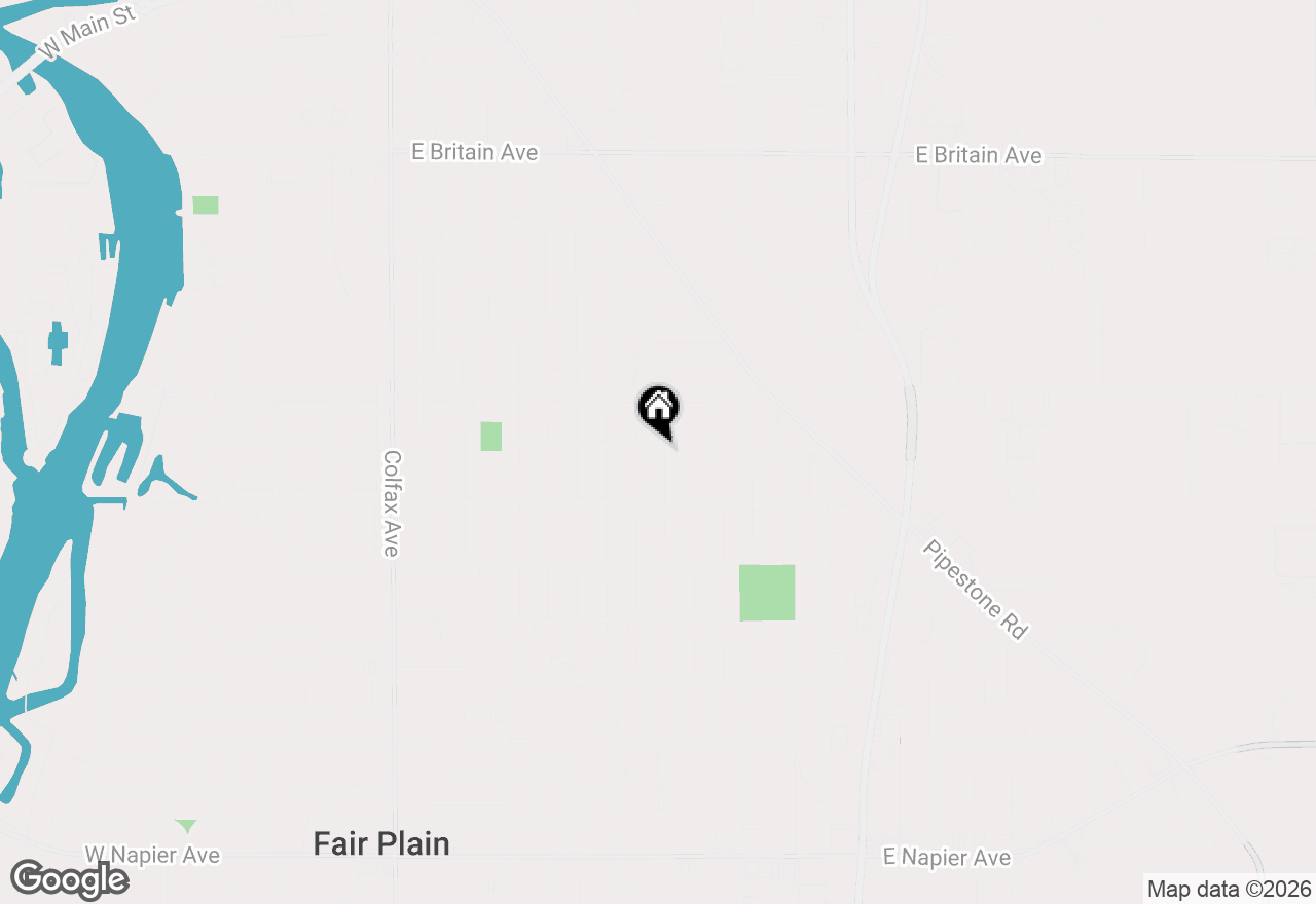 Map of 1015 Monroe Street, Benton Harbor, MI 49022