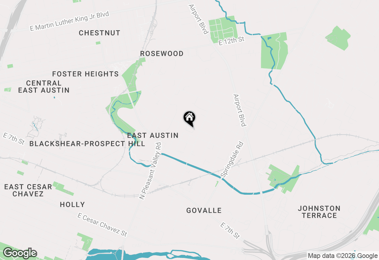 Map of 3101 Govalle Ave #209, Austin, TX 78702