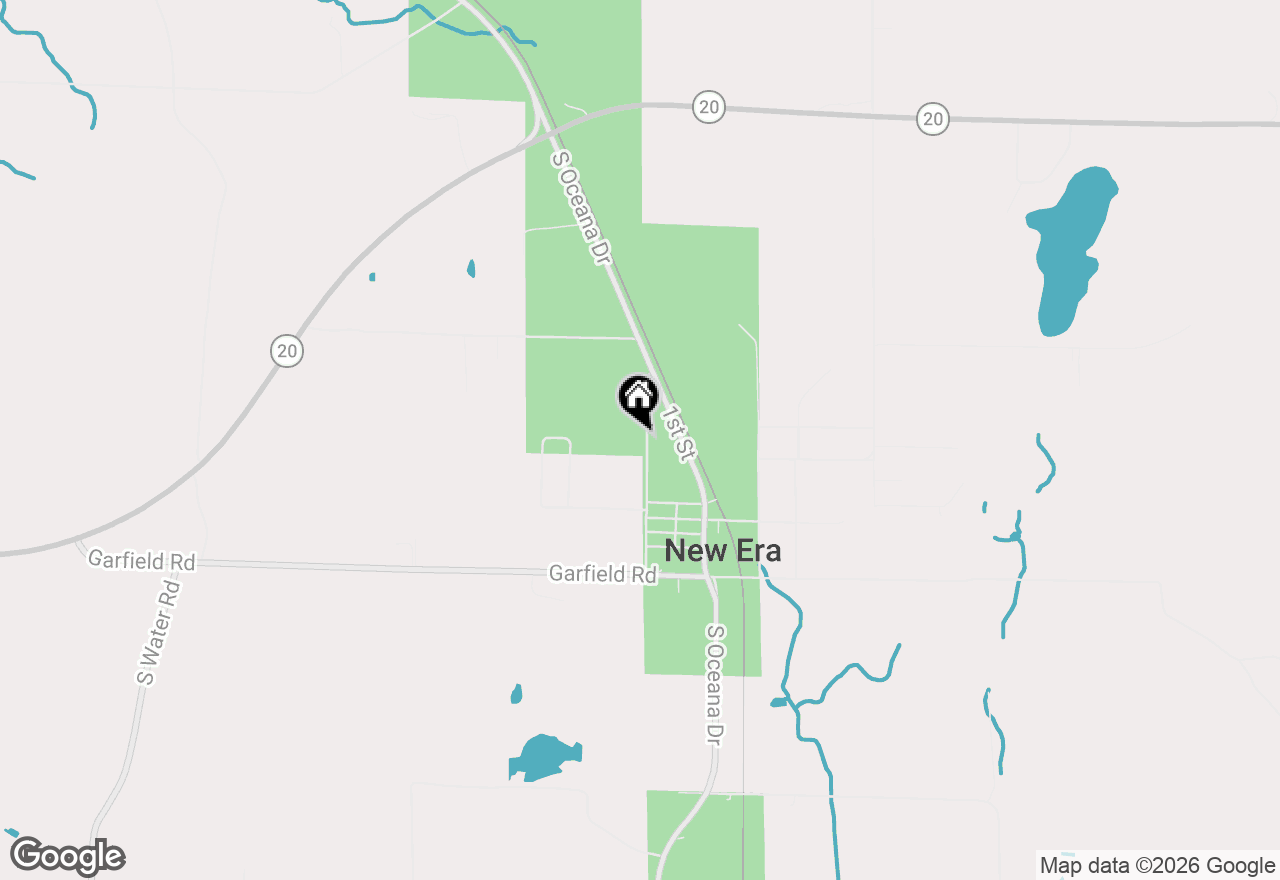 Map of 4585 3rd Street, New Era, MI 49446